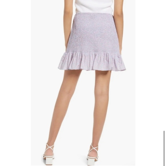 French connection organic cotton poplin mini skirt - Picture 4 of 6